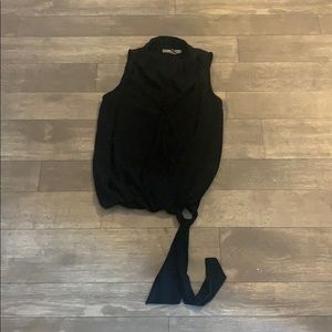 Tie Bottom Dress Shirt